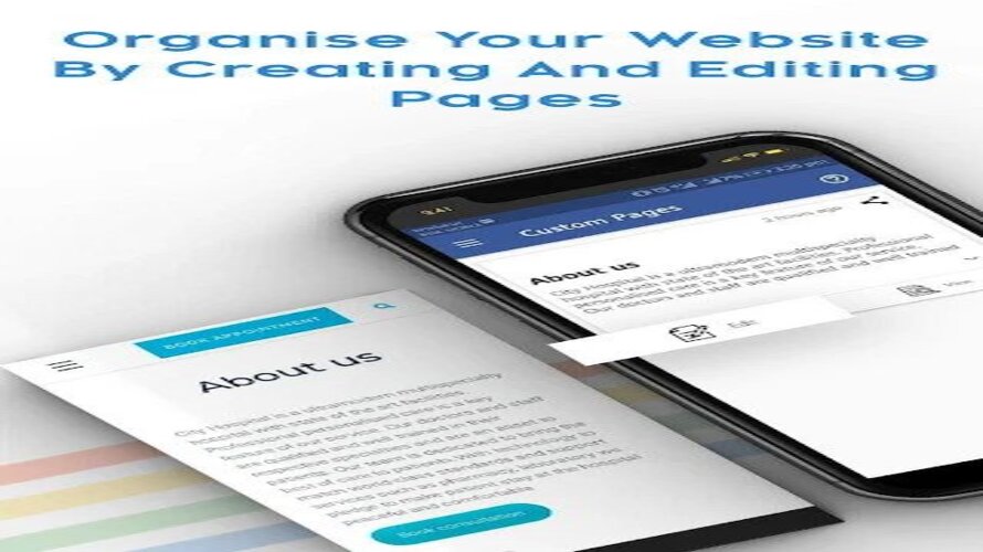 Instant Website Builder: Websites.co.in App - Screenshot 4