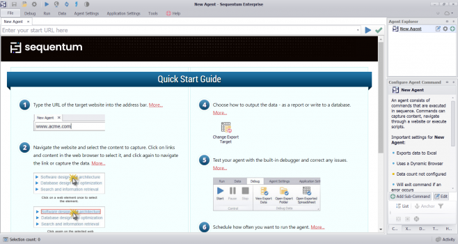 Visit Listing - Sequentum Enterprise Sequentum Enterprise - Screenshot 1