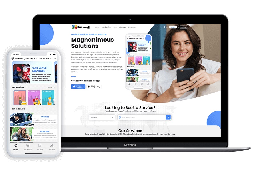 Gojek Clone One-stop Solution To Launch 70+ On-Demand MultiServices - Screenshot 1