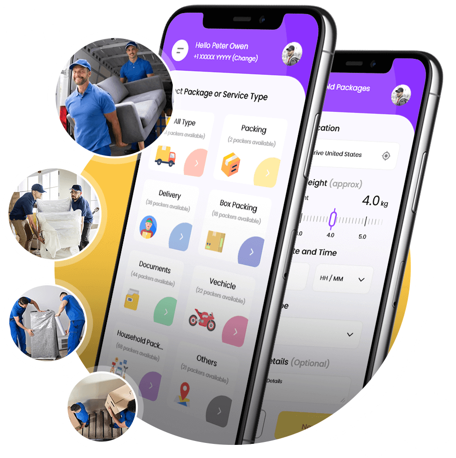Best On-demand Movers And Packers App Android Apps - Screenshot 1