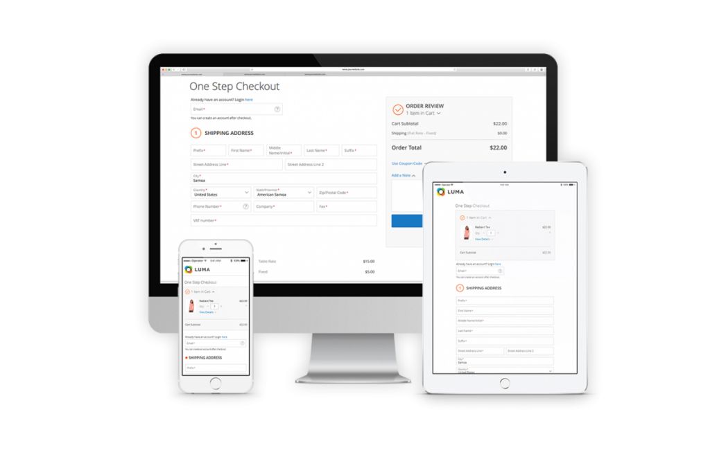Smart One Step Checkout for Magento 2 - Screenshot 2