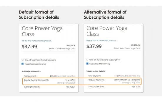 Visit Listing - Advanced Subscription Products for Magento 2 Advanced Subscription Products for Magento 2 - Screenshot 2