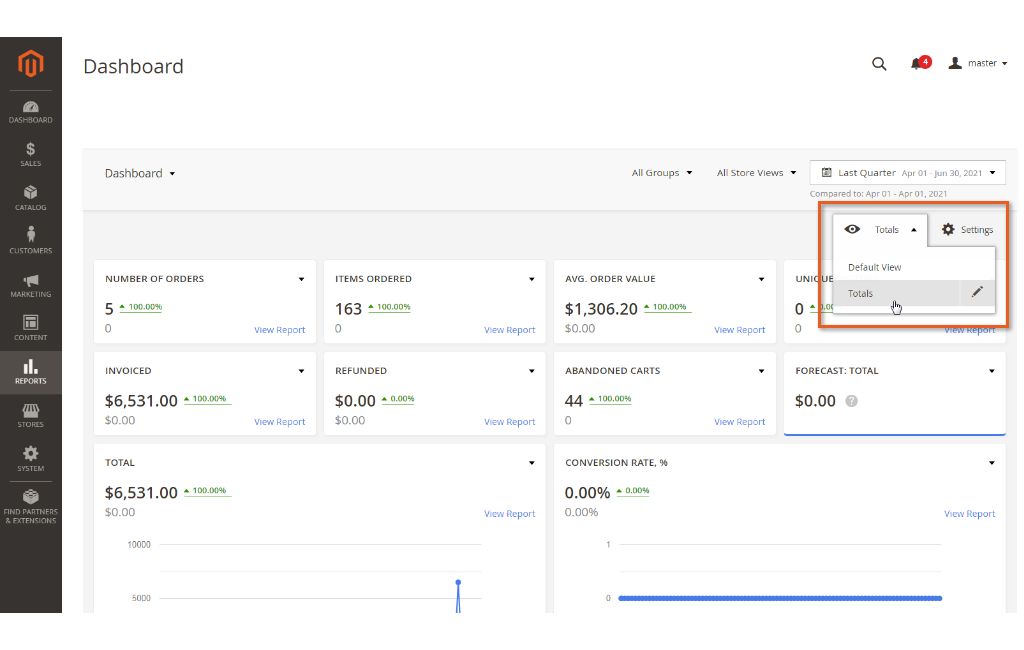 Advanced Reports for Magento 2 - Screenshot 3