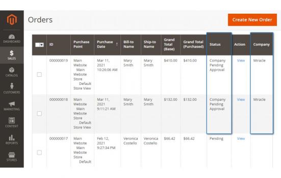 Visit Listing - B2B Company Accounts for Magento 2 B2B Company Accounts for Magento 2 - Screenshot 3