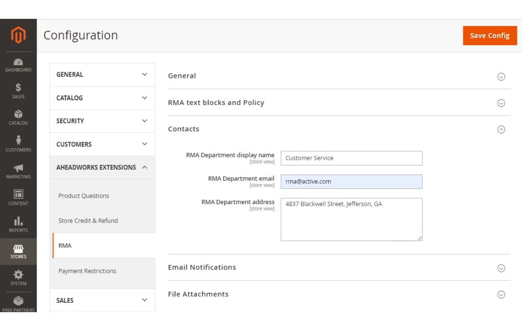 RMA for Magento 2 - Screenshot 2