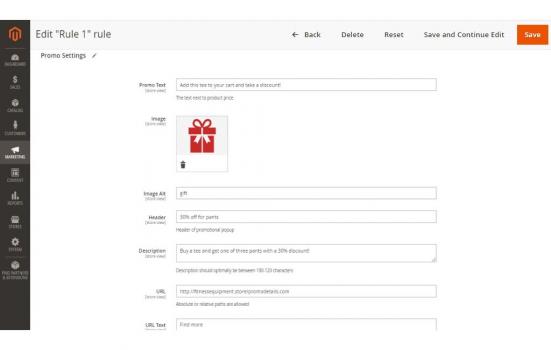 Add Free Product to Cart for Magento 2 - Screenshot 2
