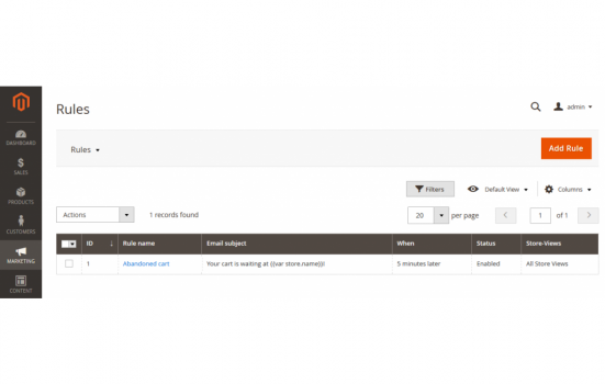 Abandoned Cart Email for Magento 2 - Screenshot 1