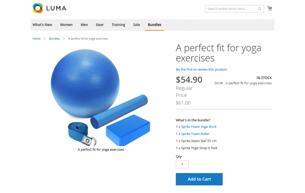 Simple Bundle Product for Magento 2 - Screenshot 3