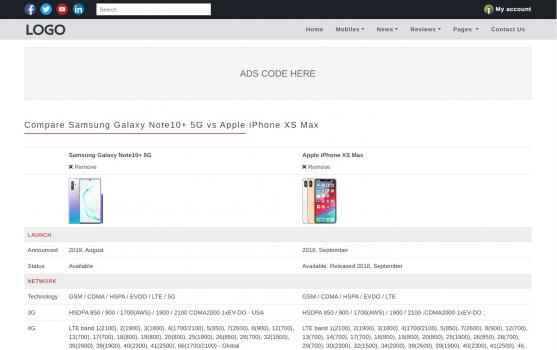 Visit Listing - Mobile Phones Portal PHP Script Mobile Phones Portal PHP Script - Screenshot 4