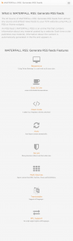 Visit Listing - WATERFALL RSS: Generate RSS feeds WATERFALL RSS: Generate RSS feeds - Screenshot 1