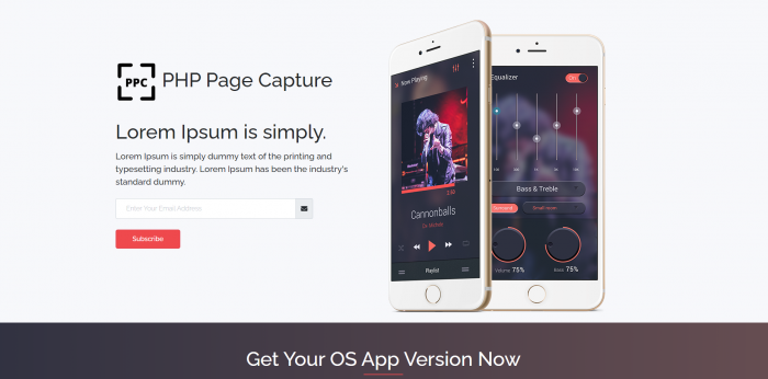 Visit Listing - PHP Page Capture PHP Page Capture - Screenshot 2