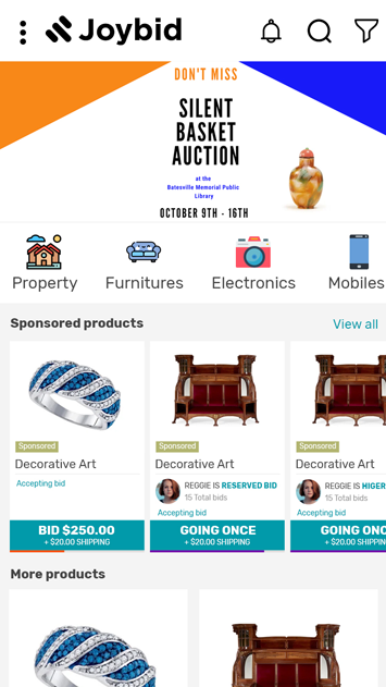 Build your online auction platform with our phenomenal auction script - Screenshot 1
