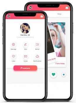 Visit Listing - Tinder Clone Tinder Clone - Screenshot 1