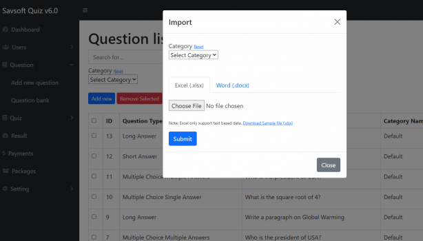 Visit Listing - Savsoft Quiz - Create and Manage Online Quiz or Exam with Proctoring Features Savsoft Quiz - Create and Manage Online Quiz or Exam with Proctoring Features - Screenshot 2