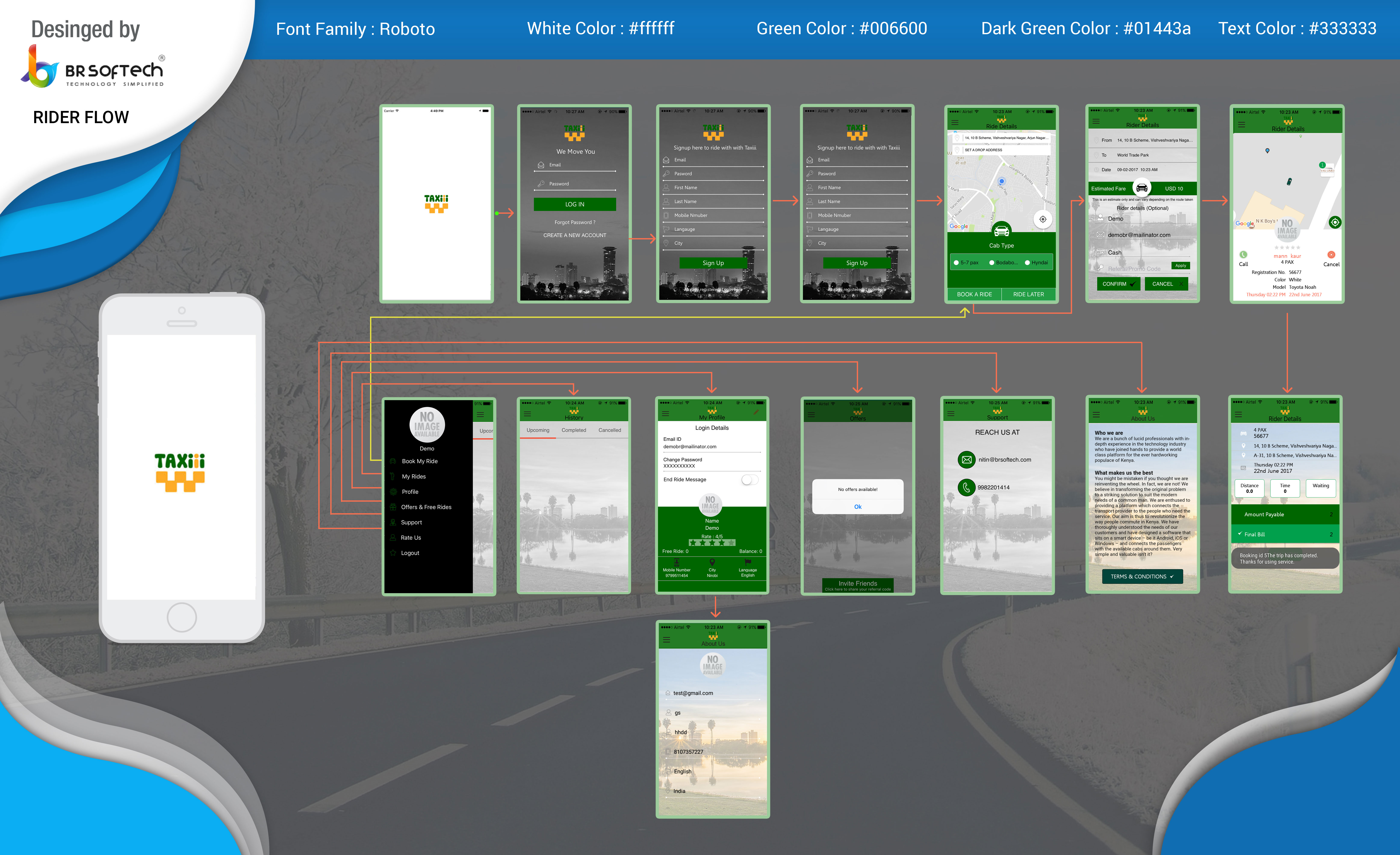 Start Your Online Ride Sharing Business With Uber App Clone - Screenshot 6