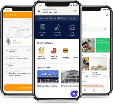 Quiqup Clone Script - Screenshot 1