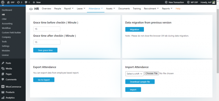 WP ERP - Screenshot 3