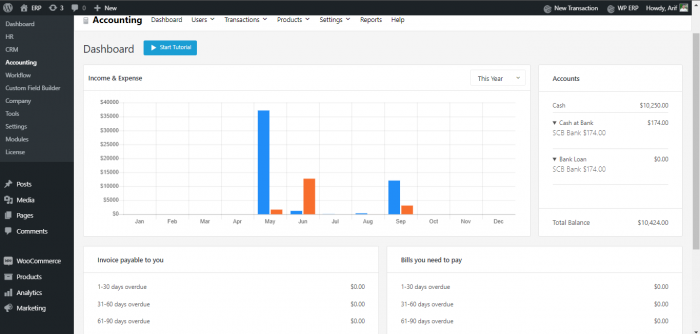 WP ERP - Screenshot 6