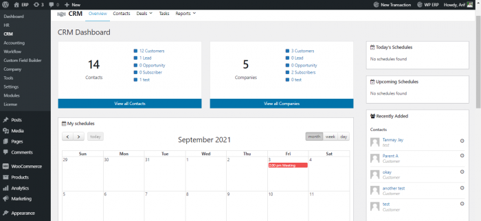 WP ERP - Screenshot 4