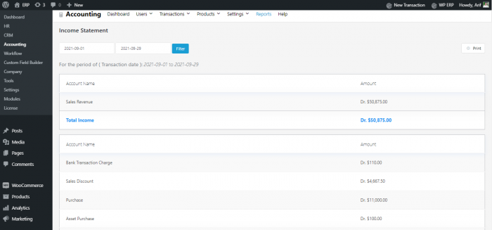 WP ERP - Screenshot 8