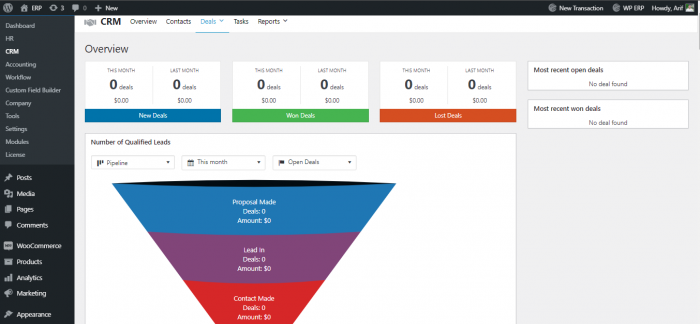WP ERP - Screenshot 5