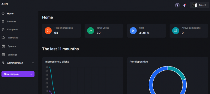 Visit Listing - AdServer - Sell Your Advertising Spaces AdServer - Sell Your Advertising Spaces - Screenshot 11