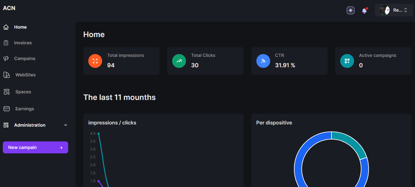 AdServer - Sell Your Advertising Spaces - Screenshot 11