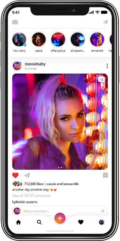 Instagram Clone App - Screenshot 1