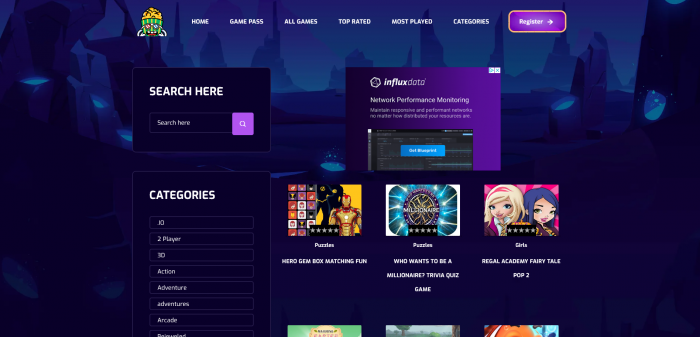 Visit Listing - PHP Arcade games store, Subscription based Game pass PHP Arcade games store, Subscription based Game pass - Screenshot 2
