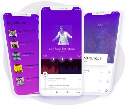 Spotify Clone App - Screenshot 1