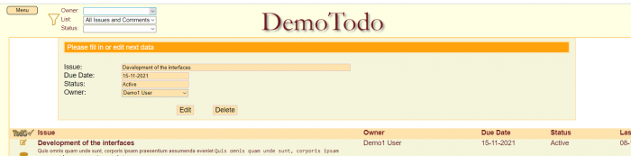 TodoList - Screenshot 4