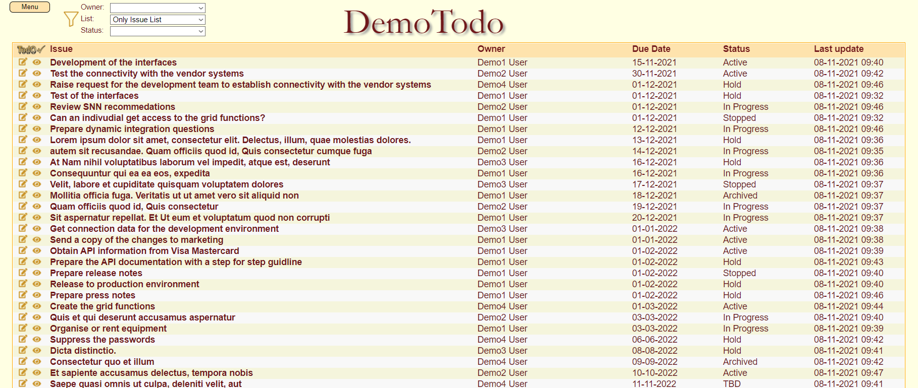 TodoList - Screenshot 2