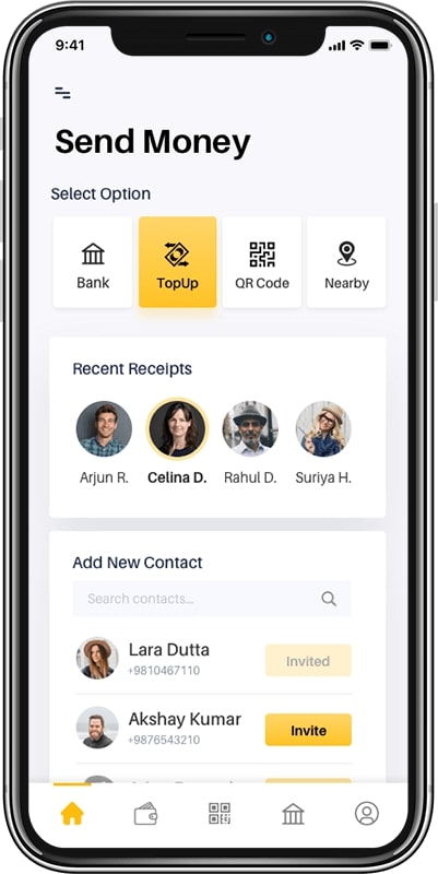 Mobile Wallet Development - Screenshot 1