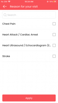 Visit Listing - Zocdoc clone - Appkodes MeetDoc Zocdoc clone - Appkodes MeetDoc - Screenshot 15