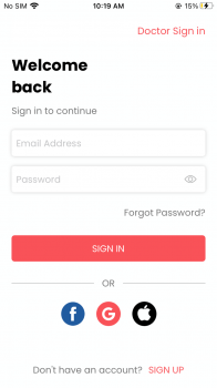 Visit Listing - Zocdoc clone - Appkodes MeetDoc Zocdoc clone - Appkodes MeetDoc - Screenshot 1