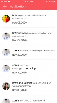 Visit Listing - Zocdoc clone - Appkodes MeetDoc Zocdoc clone - Appkodes MeetDoc - Screenshot 16
