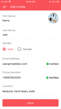 Visit Listing - Zocdoc clone - Appkodes MeetDoc Zocdoc clone - Appkodes MeetDoc - Screenshot 17