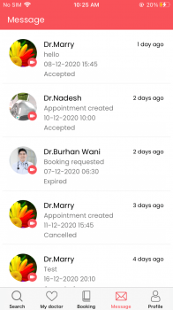 Visit Listing - Zocdoc clone - Appkodes MeetDoc Zocdoc clone - Appkodes MeetDoc - Screenshot 10