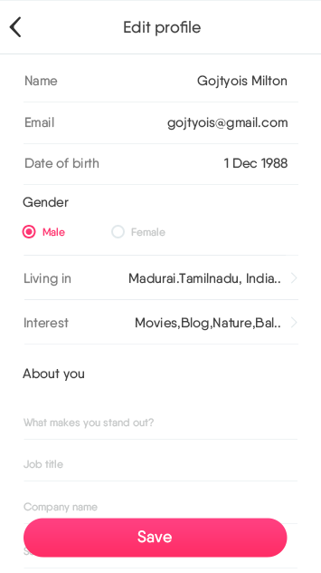 Appkodes Dating Script - HOWZU - Screenshot 14