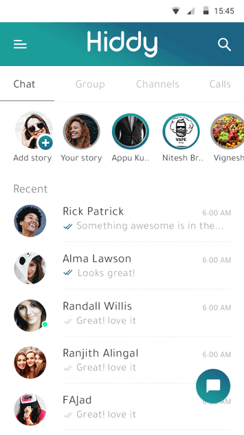 Start your online communication business with the Viber clone - Screenshot 1