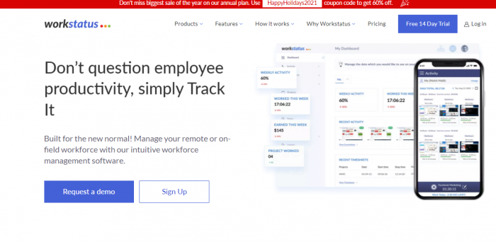 Workstatus - Screenshot 1