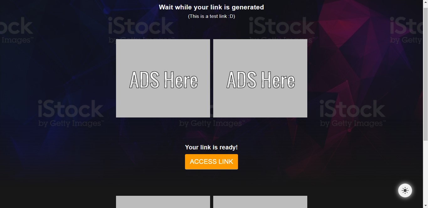 Links/URLs Protector (with display ADS) - Screenshot 1