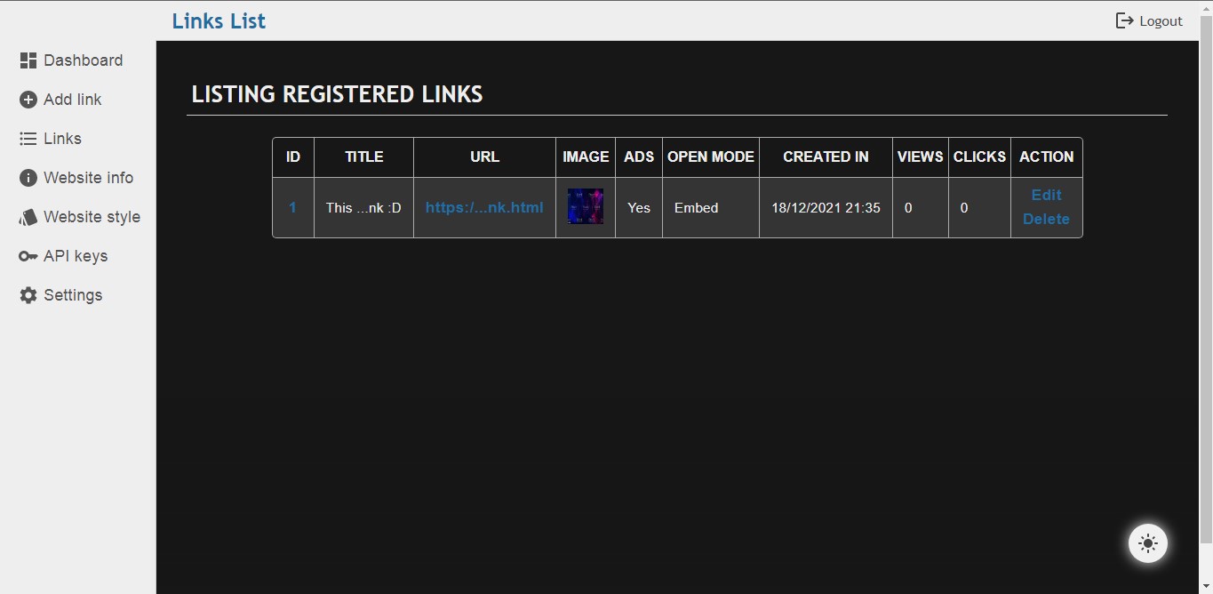 Links/URLs Protector (with display ADS) - Screenshot 7