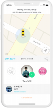 Visit Listing - HireMe Taxi App HireMe Taxi App - Screenshot 5