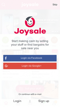 Best letgo clone script - Appkodes joysale - Screenshot 1