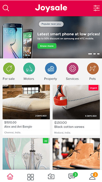 Best letgo clone script - Appkodes joysale - Screenshot 2