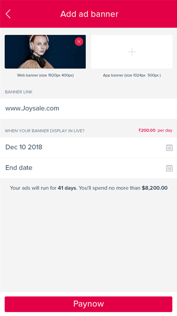 Best letgo clone script - Appkodes joysale - Screenshot 3