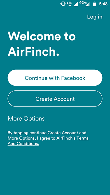 Airbnb clone script - Appkodes Airfinch - Screenshot 1