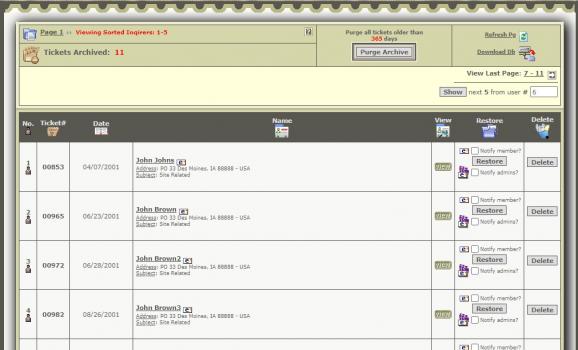 Visit Listing - TicketAssistant TicketAssistant - Screenshot 1