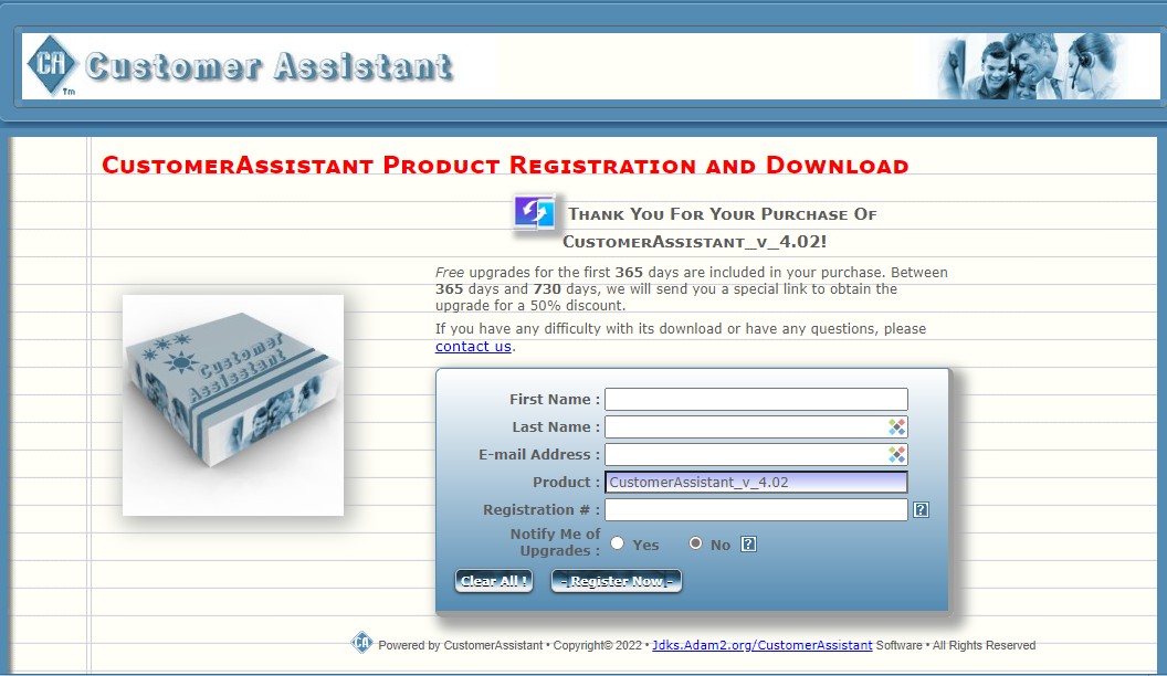 CustomerAssistant - Screenshot 2
